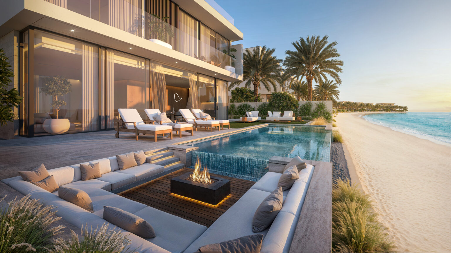 palm jebel ali terasz medence