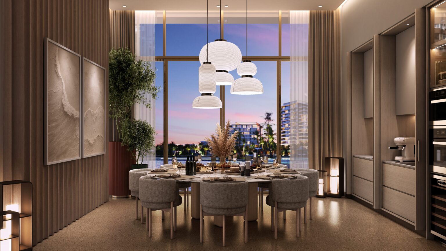 bay grove residences beltéri étkező