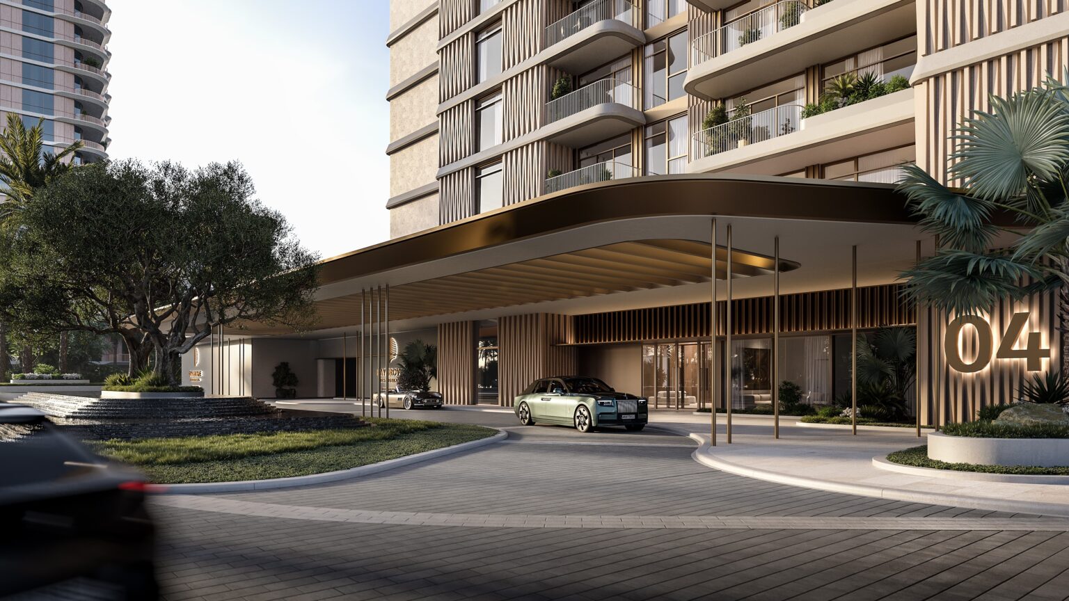 bay grove residences bejárat